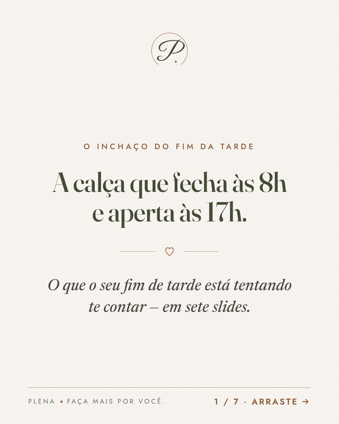 Template Carrossel — Capa